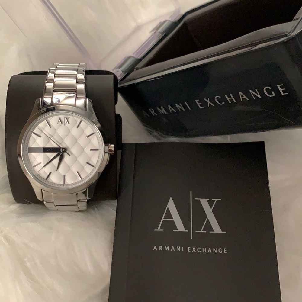 Brand New Armani Exchange Silver Watch - Female